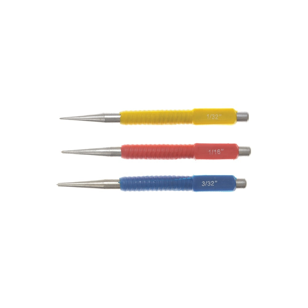 BlueSpot Tools Centre Punch Set of 3