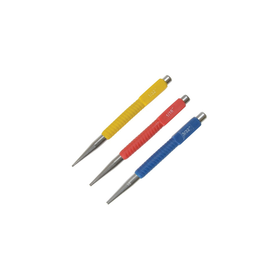 BlueSpot Tools Nail Punch Set of 3