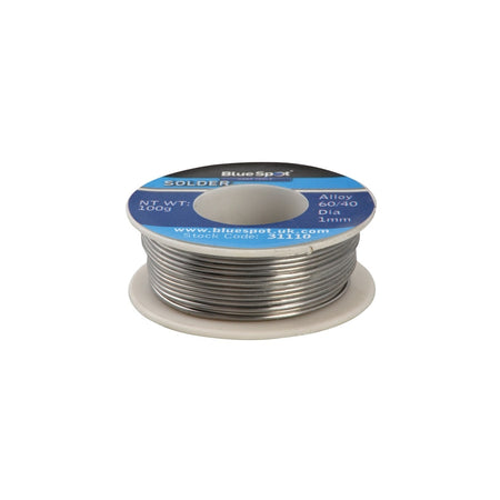 BlueSpot Tools Flux Covered Solder 100g 60/40