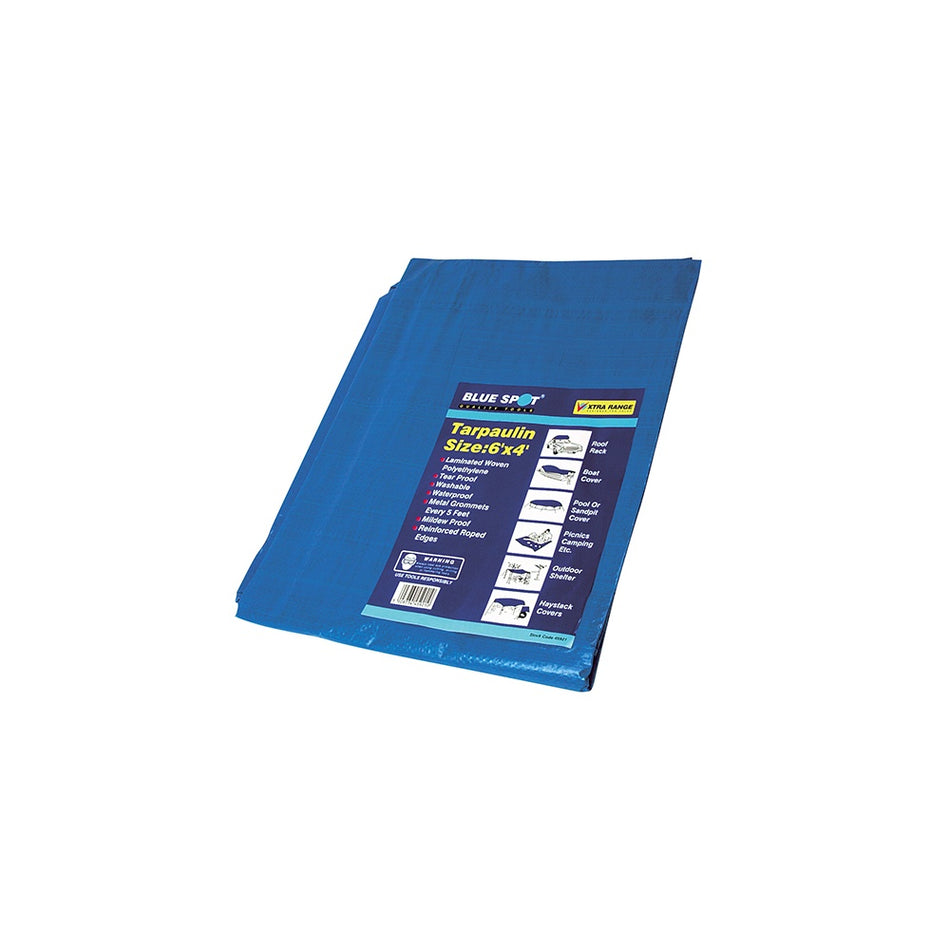 BlueSpot Tools Tarpaulin 9ft x 6ft