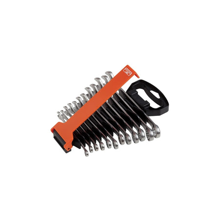 Bahco Combination Spanner Set of 12 Metric Chrome Polish