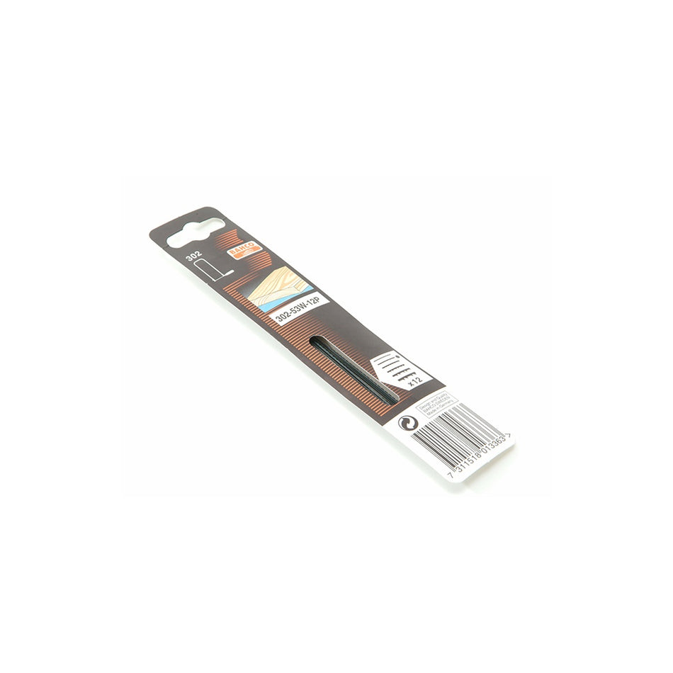 Bahco 302-53W-12P Fret Saw Blades for Wood