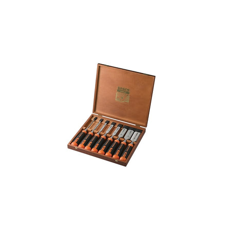 Bahco 434-S8 B/E Chisel Set of 8: 6,10,12,16,18,25,32 & 38mm