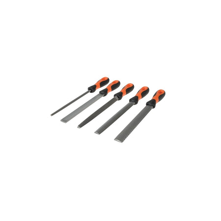 Bahco File Set 5 Piece 1-477-08-2-2 200mm (8in)