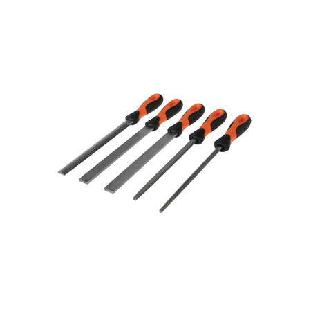 Bahco File Set 5 piece 1-478-08-1-2 200mm (8in)