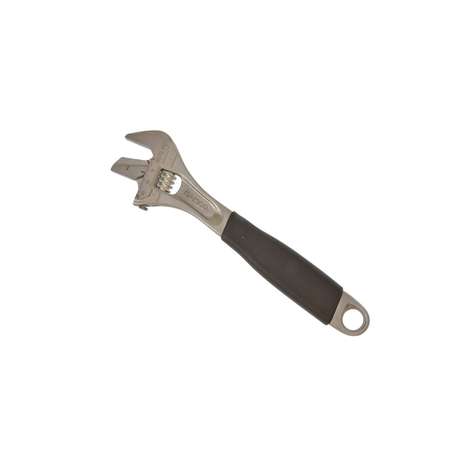 Bahco 9073PC Chrome ERGO? Adjustable Wrench Reversible Jaw 300mm (12in)