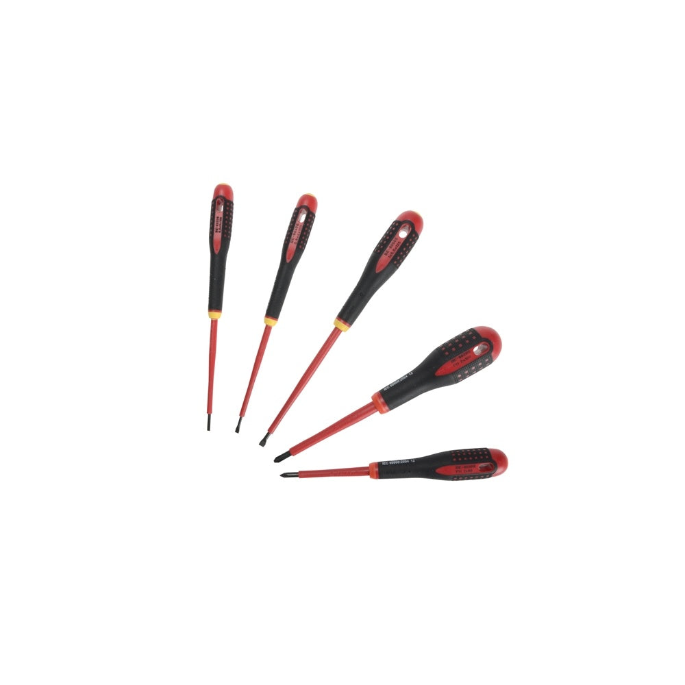 Bahco BE-9881S Insulated ERGO? Screwdriver Set 5 Piece SL/PH