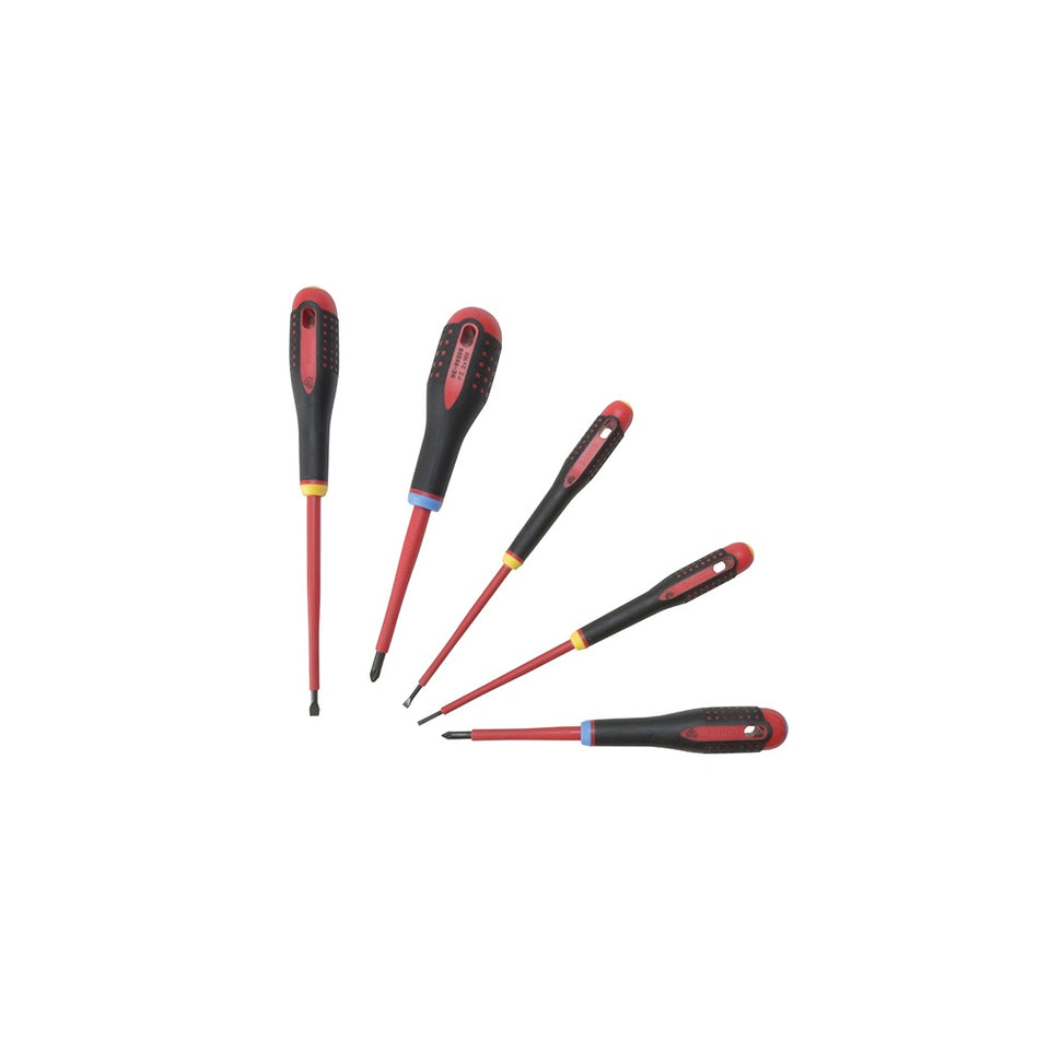Bahco BE-9882S Insulated ERGO? Screwdriver Set 5 Piece SL/PH