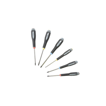 Bahco BE-9886 ERGO? Screwdriver Set 6 Piece SL/PH/PZ