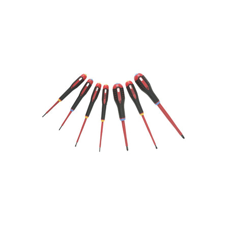 Bahco BE-9888S VDE ERGO? Screwdriver Set 7 Piece SL/PZ
