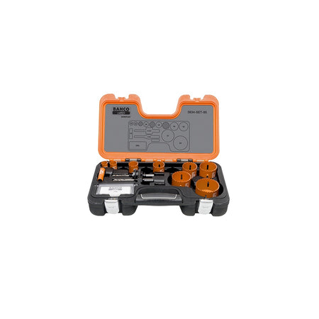 Bahco Professional Holesaw Set 3834-95 Sizes: 16-64mm
