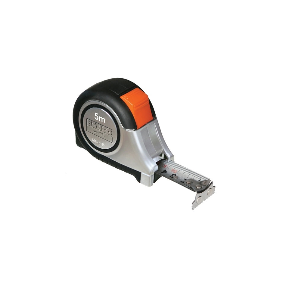 Bahco MTS Auto Tape Reversible Magnetic Tip 5m/16ft (Width 25mm)