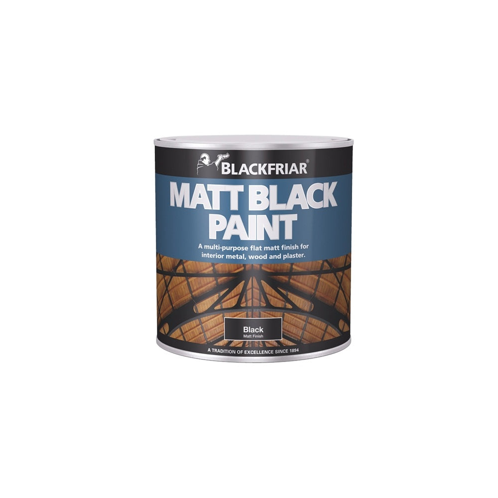 Blackfriar Matt Black Paint 125ml