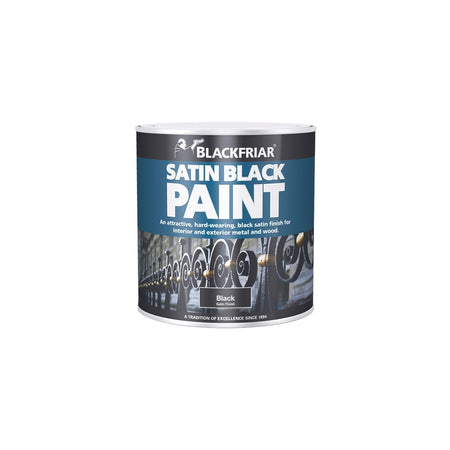 Blackfriar Satin Black Paint 250ml