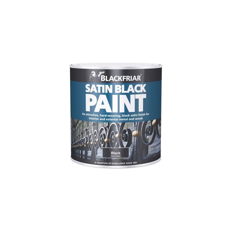 Blackfriar Satin Black Paint 250ml