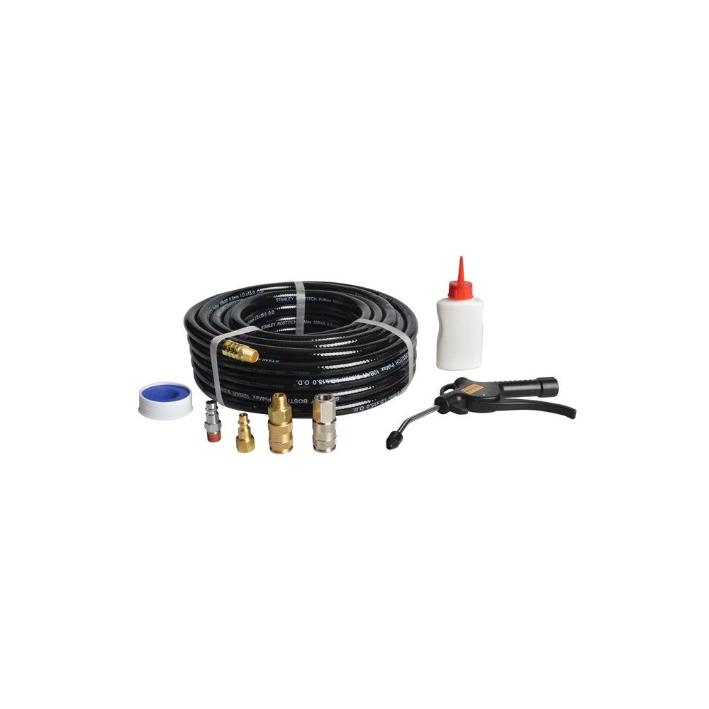 Bostitch CPACK15 15m Hose with Connectors & Oil