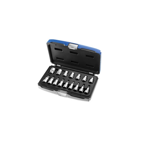 Britool Socket Set of 16 Torx 1/2in Drive