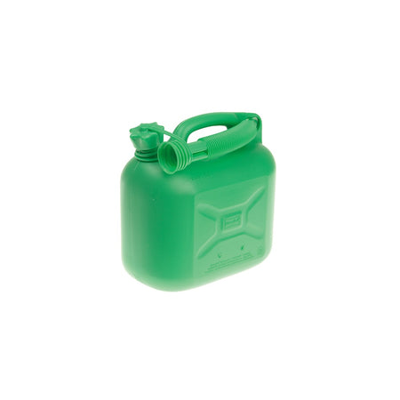 Silverhook Unleaded Petrol Can & Spout Green 5 Litre