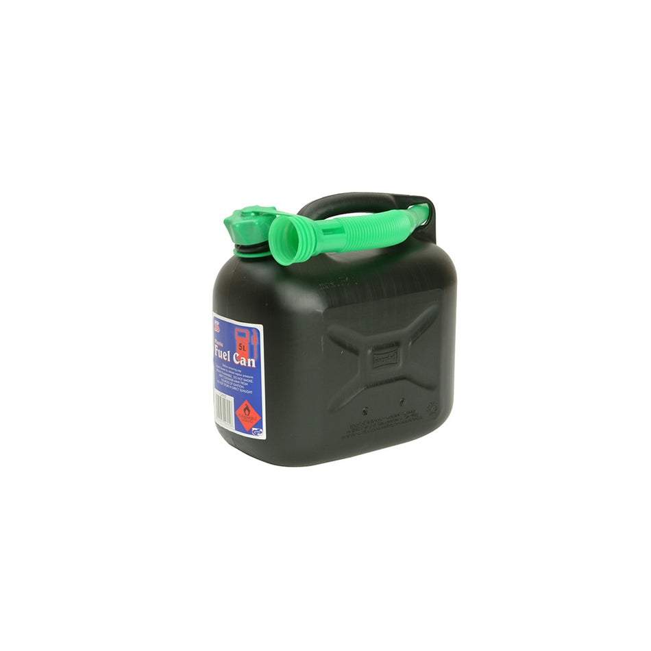 Silverhook Diesel Fuel Can & Spout Black 5 Litre