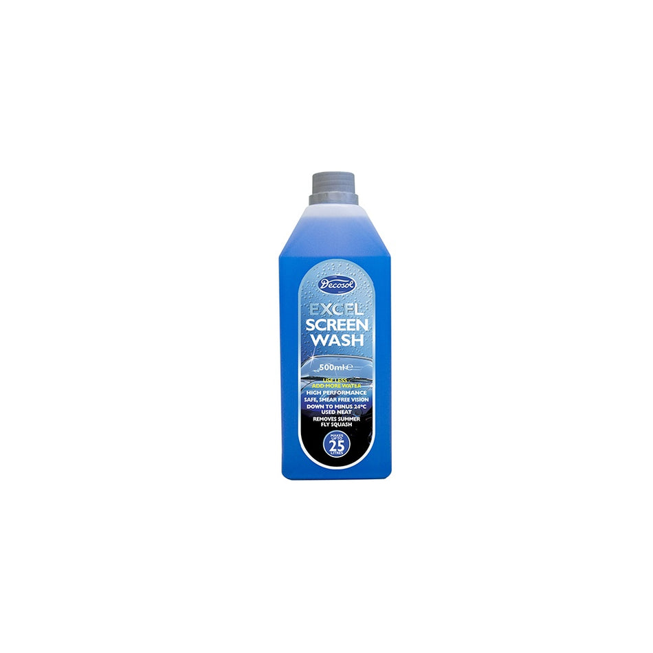 Decosol Excel Screenwash 500ml