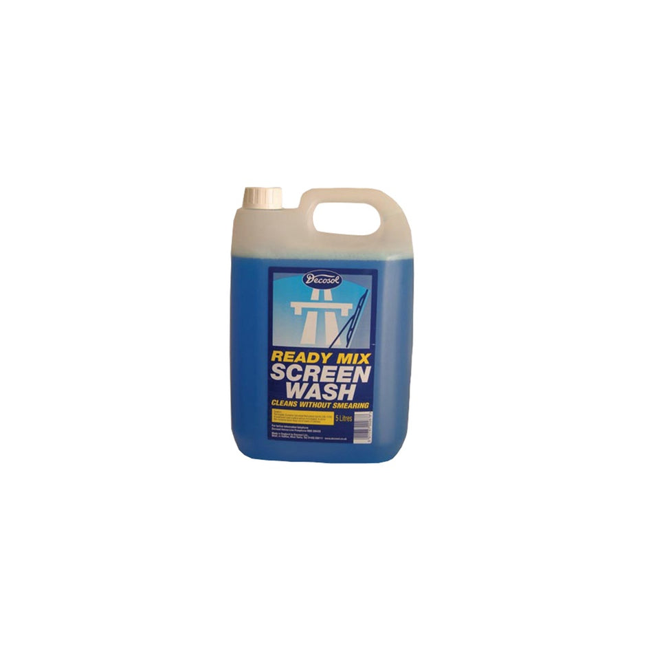 Decosol Ready Mixed Screenwash 5 Litre