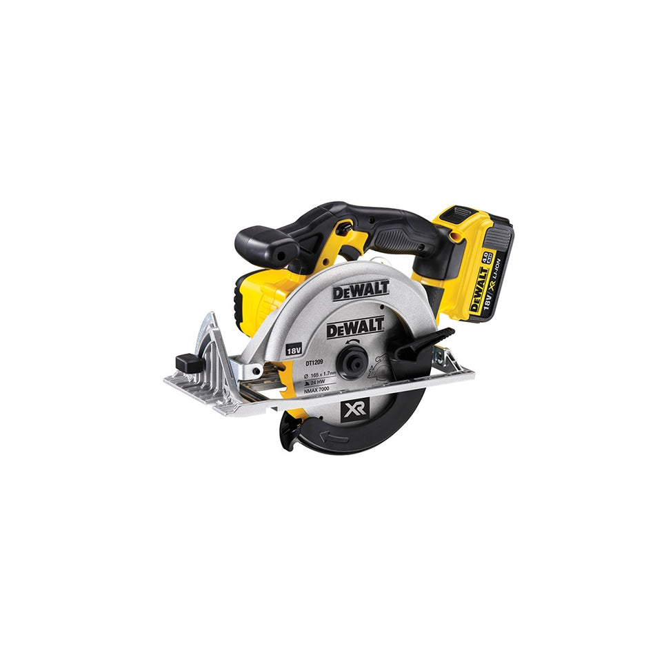 DEWALT DCS391M2 165mm XR Premium Circular Saw 18 Volt 2 x 4.0Ah Li-Ion