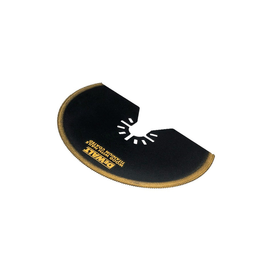 DEWALT Multi-Tool Titanium Semi Circle Blade 100mm