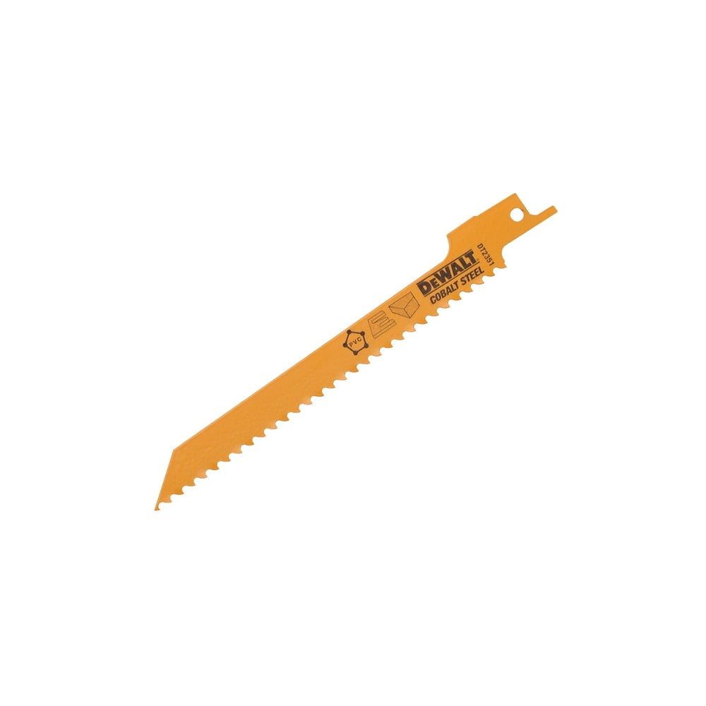 DEWALT Sabre Blade Fine Fast Cuts & Curve Cutting in Wood 152mm Pack of 5