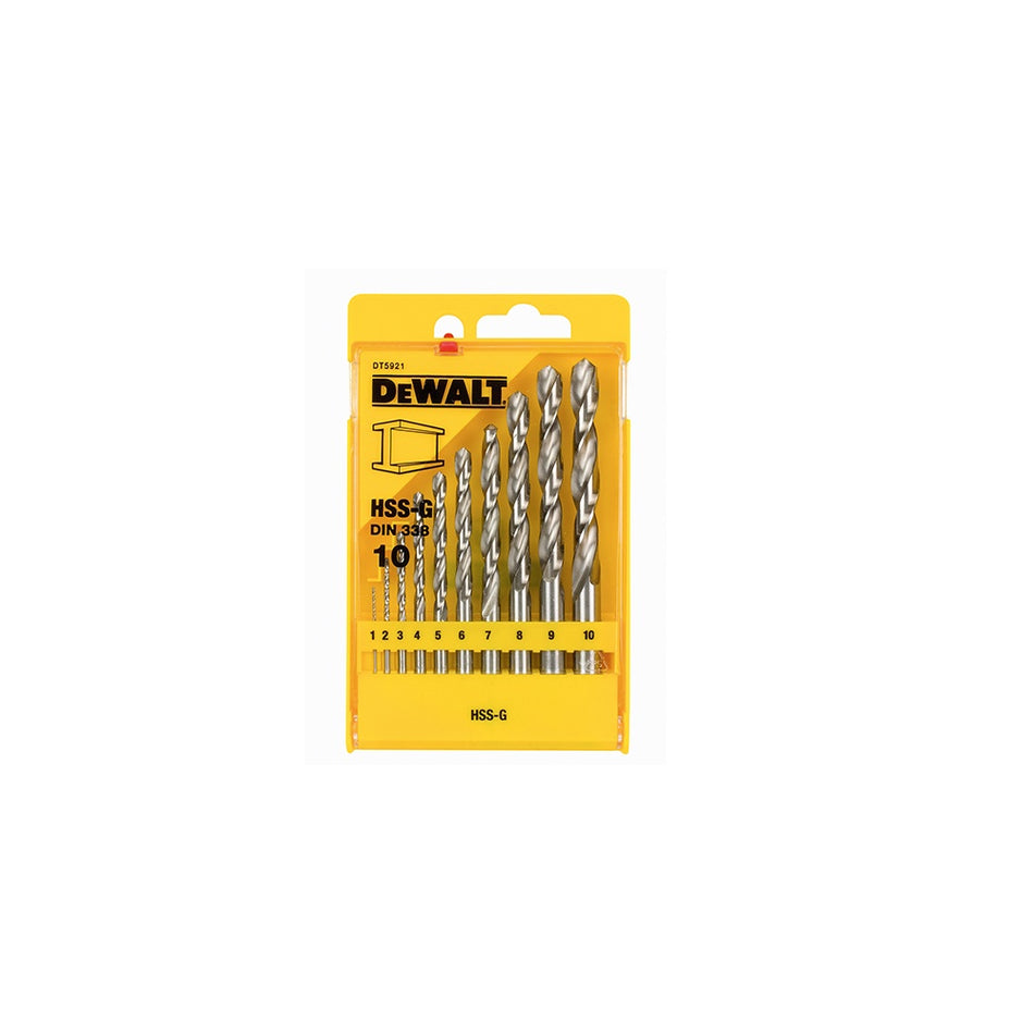 DEWALT Extreme Metal Drill Bit Set of 10 1 - 10mm