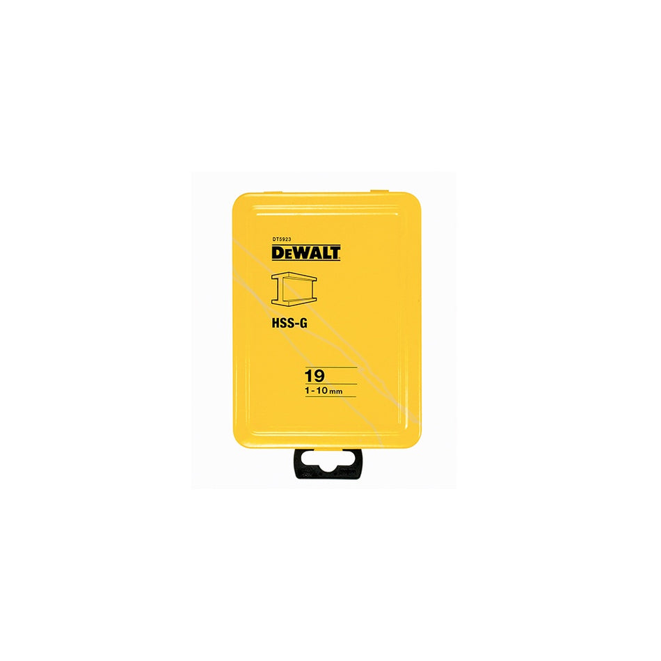 DEWALT Extreme Metal Drill Bit Set of 19 1 - 10mm