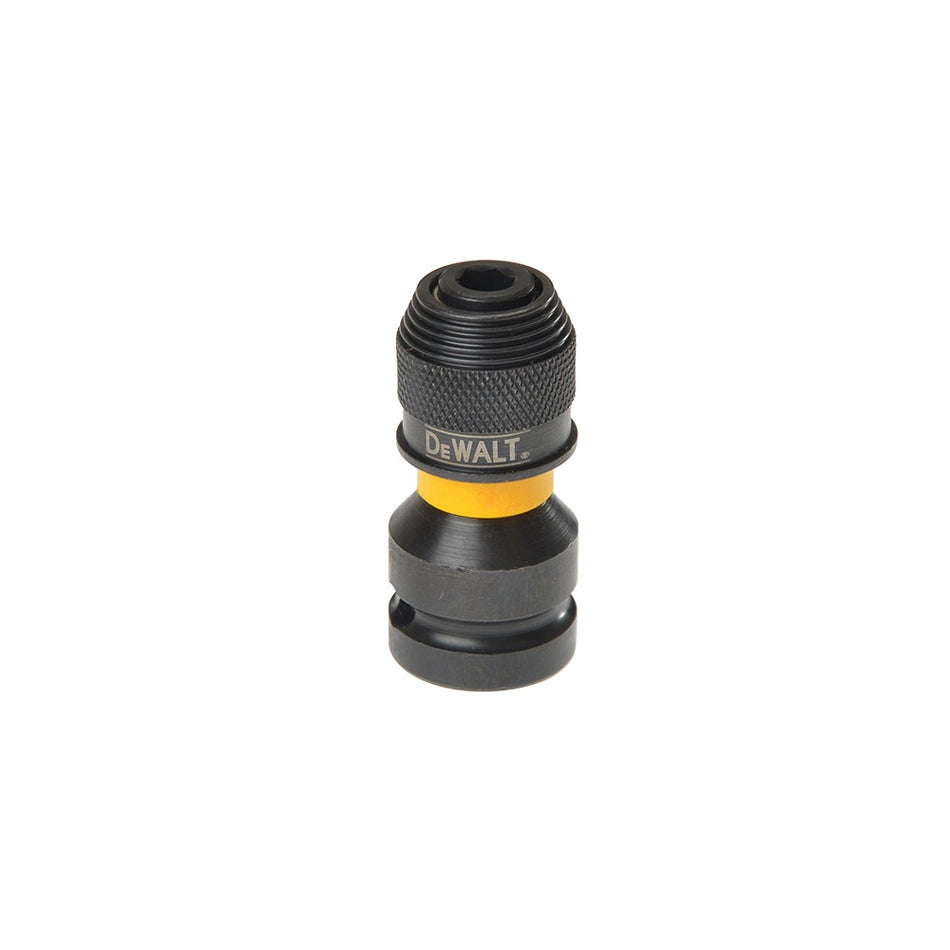 DEWALT DT7508 1/2in Drive to 1/4in Hex Impact Adaptor
