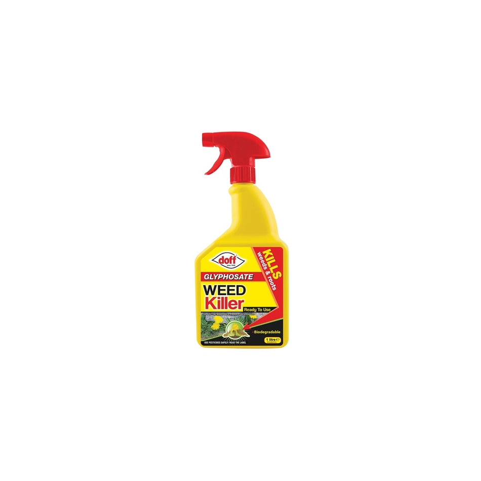 DOFF Glyphosate Weedkiller RTU 1 Litre