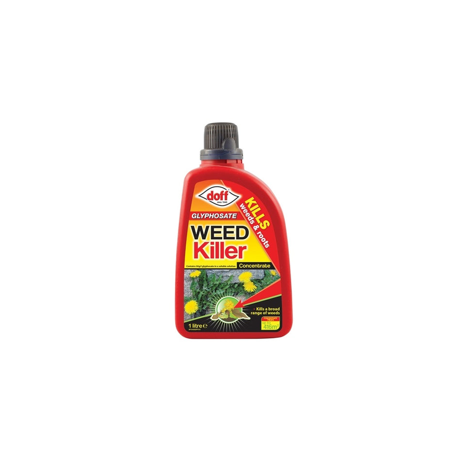 DOFF Glyphosate Weedkiller Concentrate 1 Litre