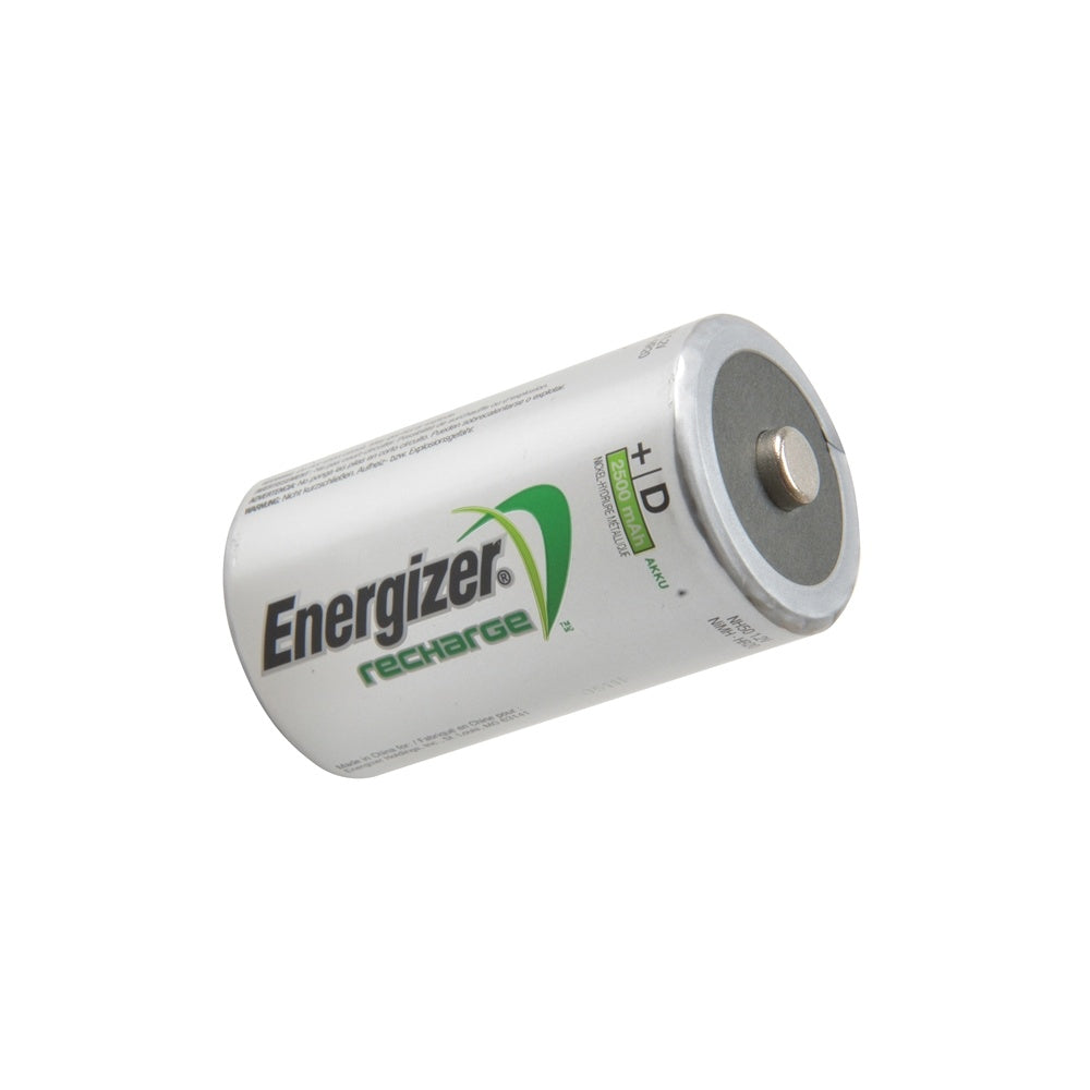 Energizer D Cell Rechargeable Power Plus Batteries RD2500 mAh Pack of 2