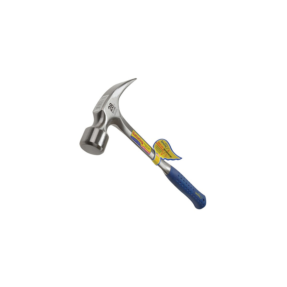 Estwing E3/28S Straight Claw Framing Hammer - Vinyl Grip 784g (28oz)