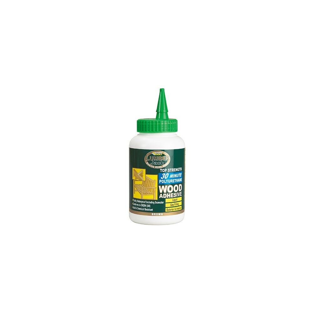 Everbuild 30min Polyure Wood Adhesive Liquid 750g