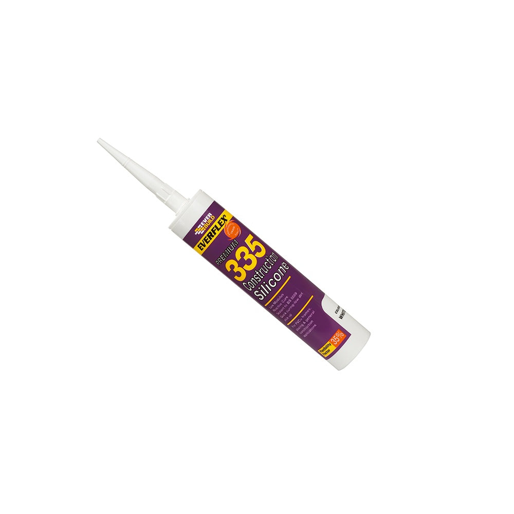 Everbuild 335 Construction Silicone Black 310ml