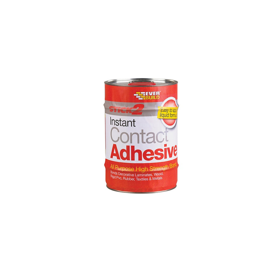 Everbuild Stick 2 All Purpose Contact Adhesive 5 Litre