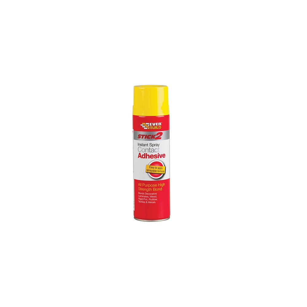 Everbuild Stick 2 Spray Contact Adhesive 500ml