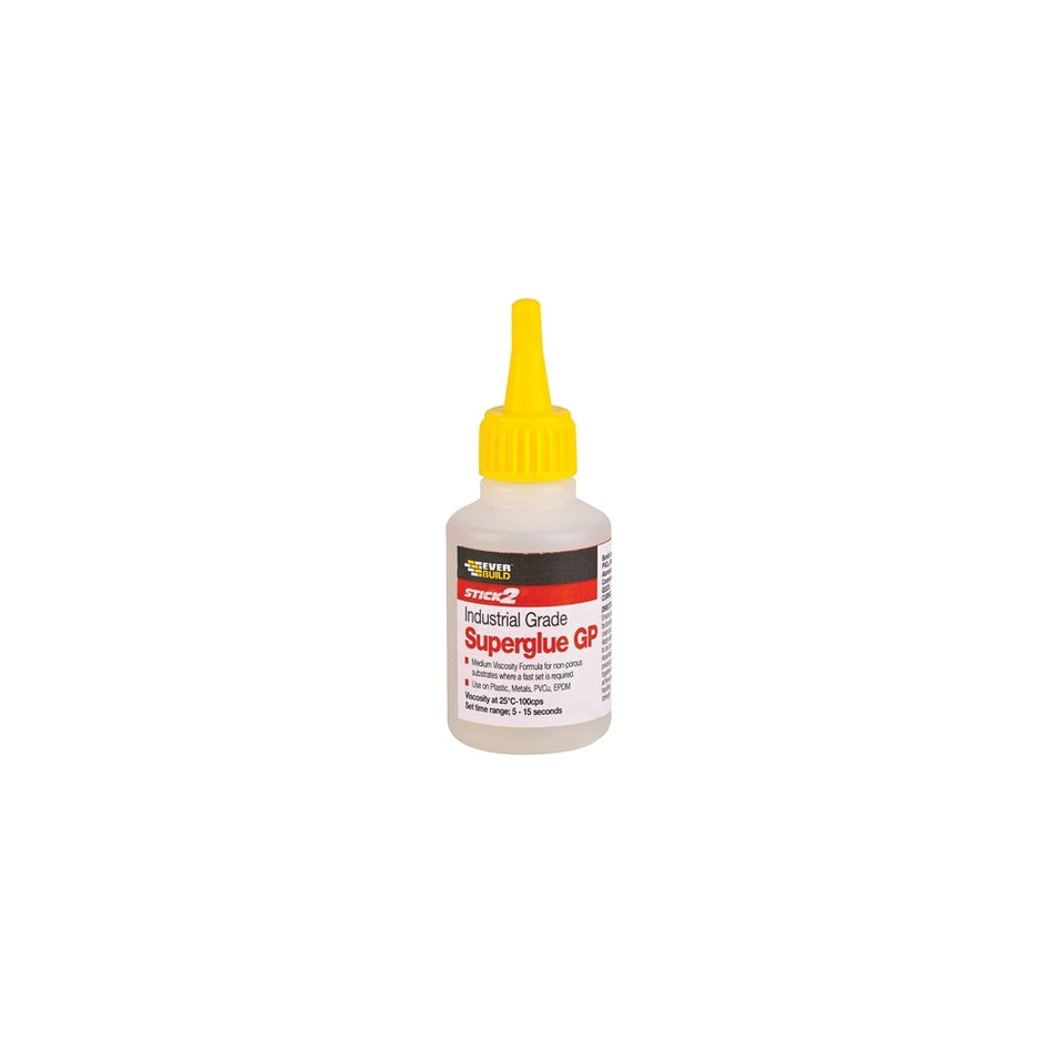 Everbuild Industrial Superglue General Purpose 50g