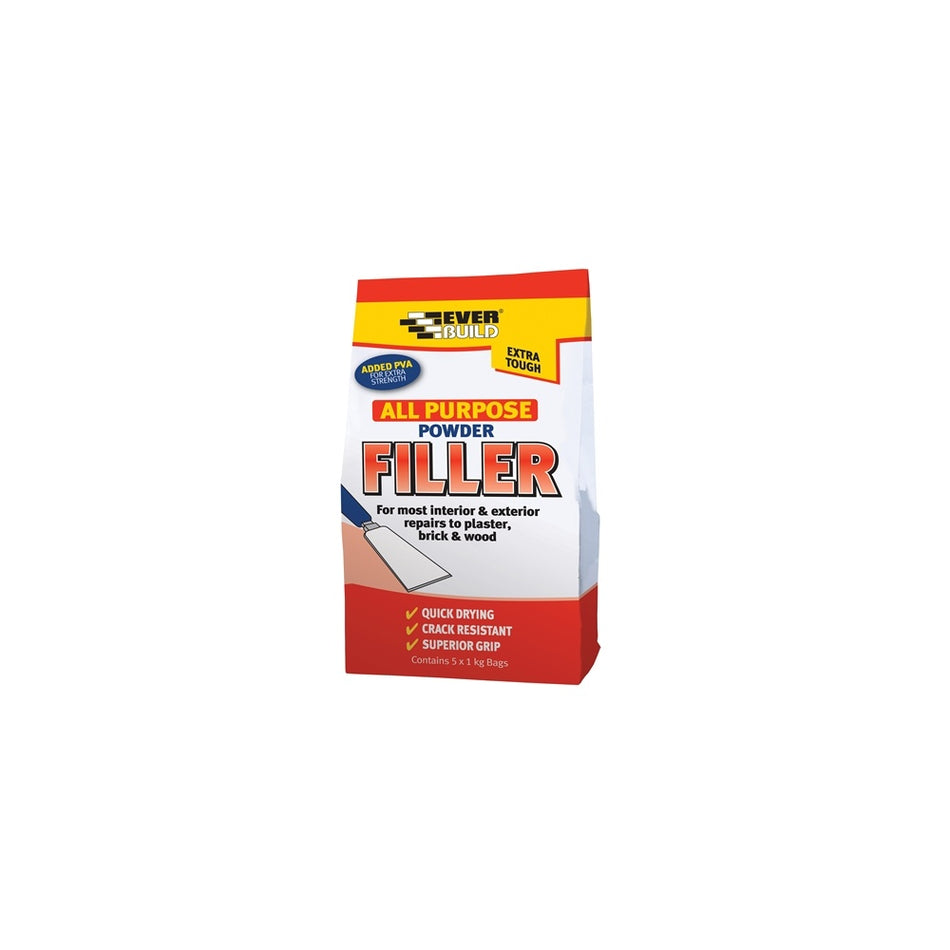 Everbuild All Purpose Powder Filler 5kg