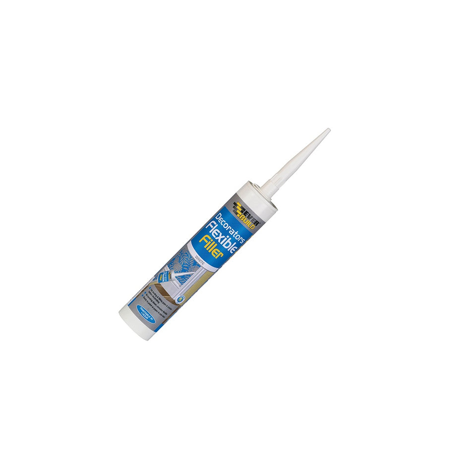 Everbuild Flexible Decorators Filler White 310ml