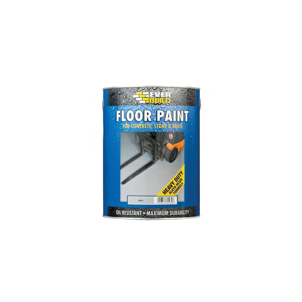 Everbuild Floor Paint Grey 5 Litre