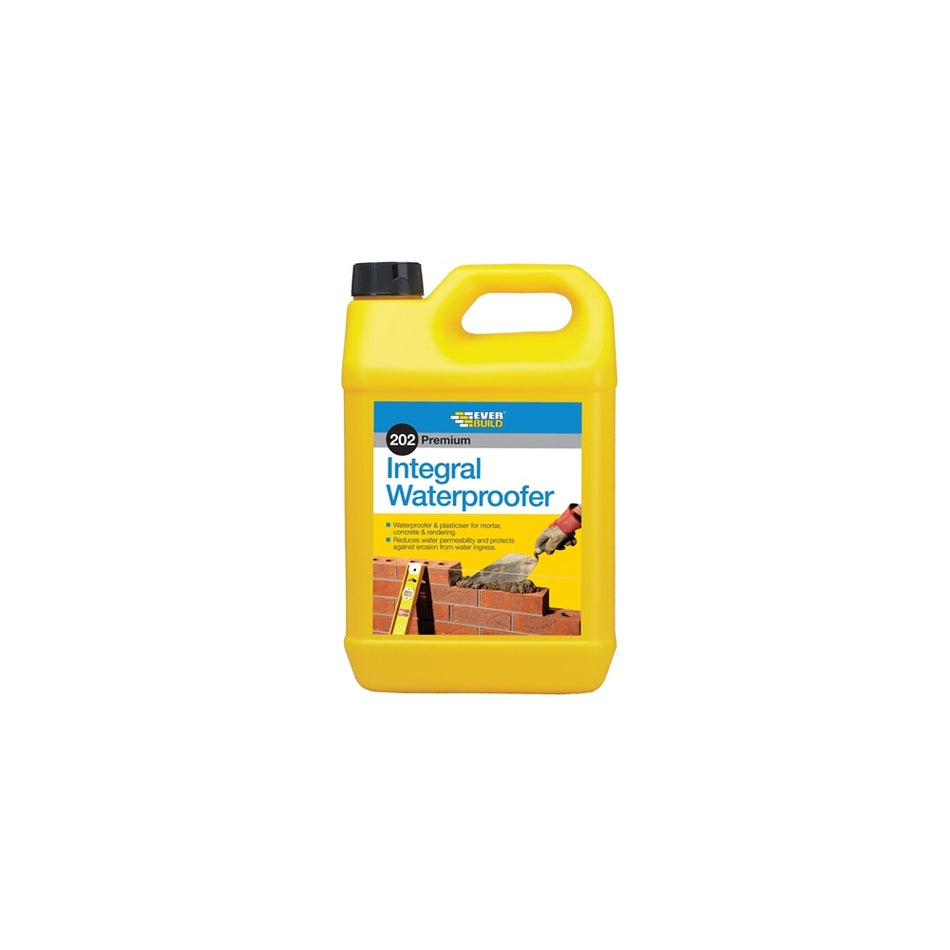 Everbuild Integral Liquid Waterproofer 5 Litre