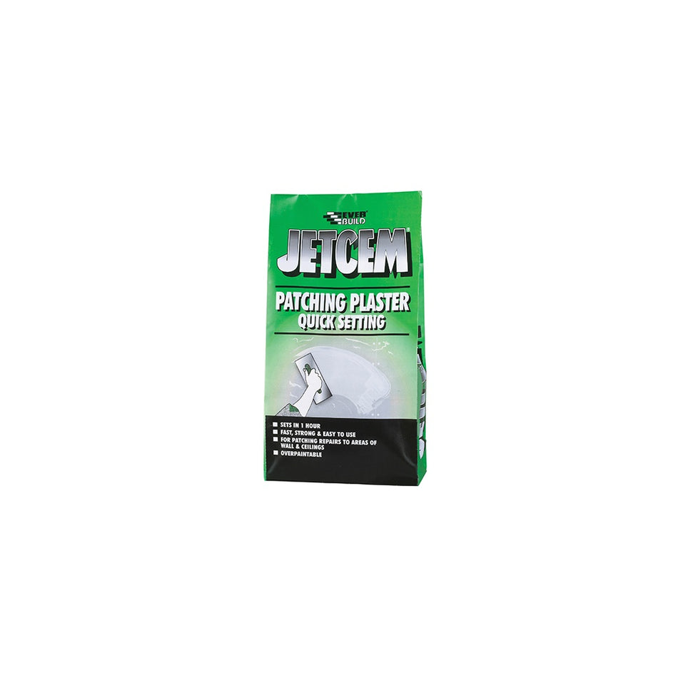 Everbuild Jetcem Quick Set Patching Plaster (Single 6kg Pack)