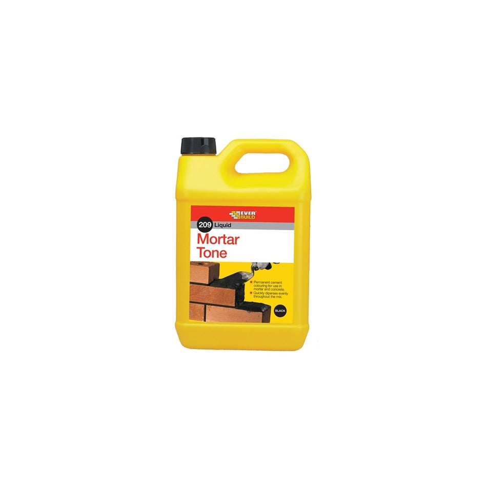 Everbuild Liquid Mortar Tone Black 1 Litre