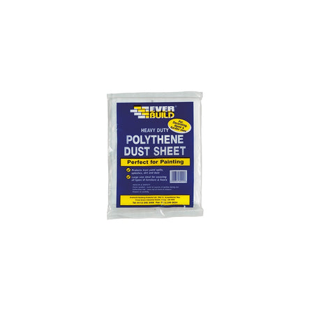 Everbuild Polythene Dust Sheet 3.6 x 2.7m