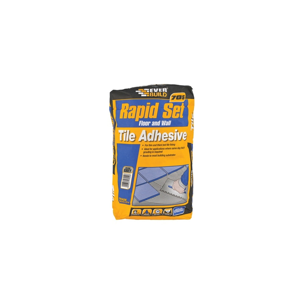 Everbuild Rapid Set Tile Mortar 20kg