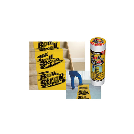 Everbuild Roll & Stroll Premium Carpet Protector 600mm x 25m