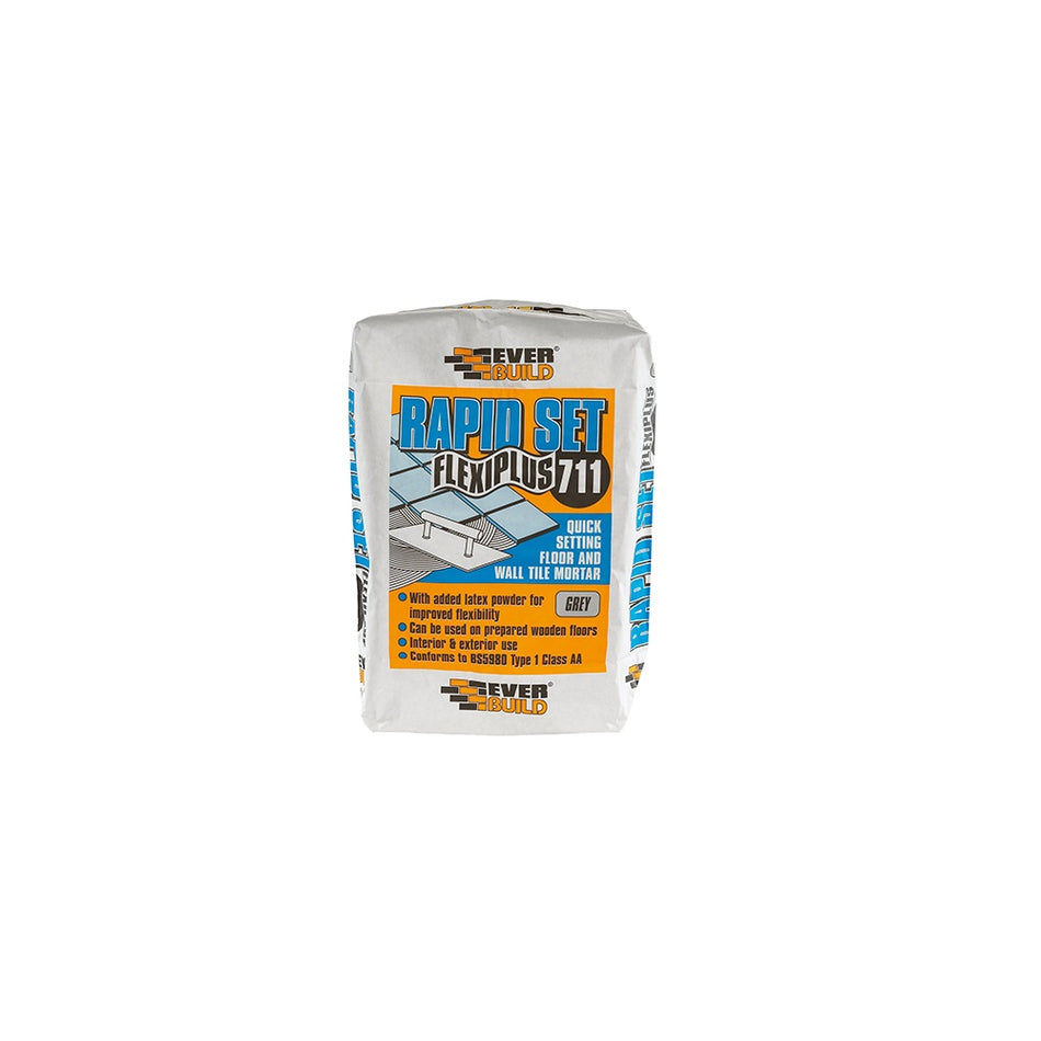 Everbuild Rapid Set Flexiplus Tile Adhesive 20kg